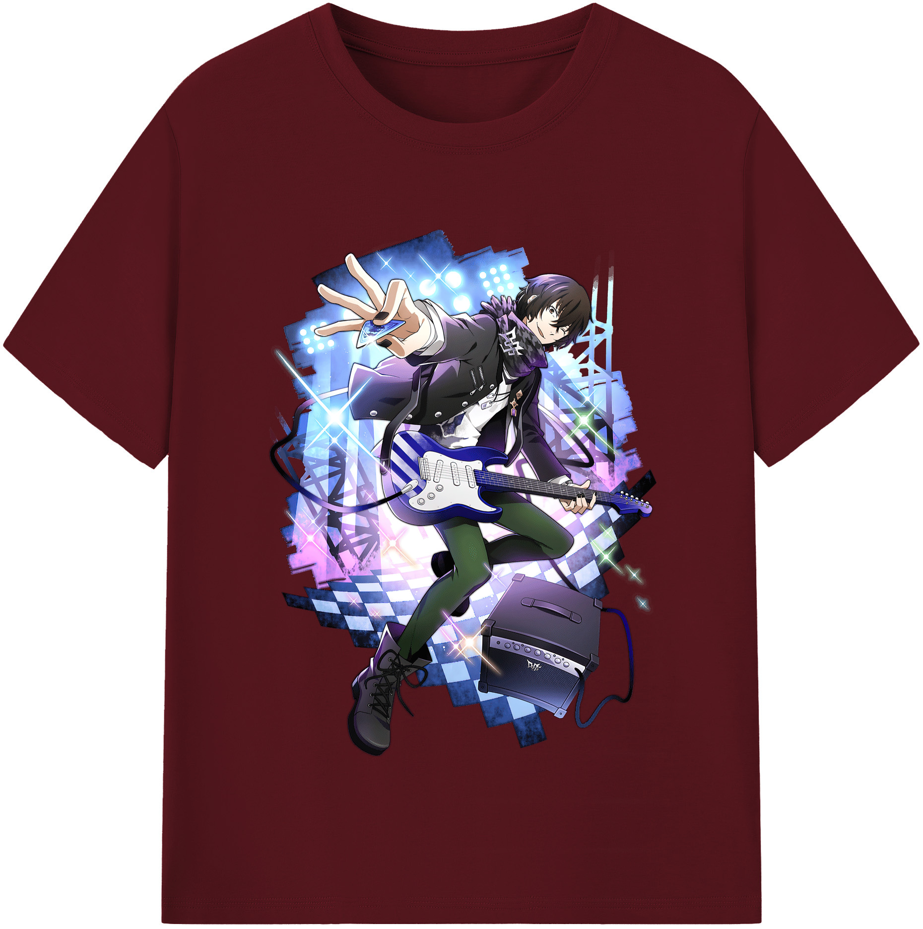 （画像用） 文豪ストレイドッグス Bungo Stray Dogs 綿100％半袖Tシャツ（フロントプリント）
